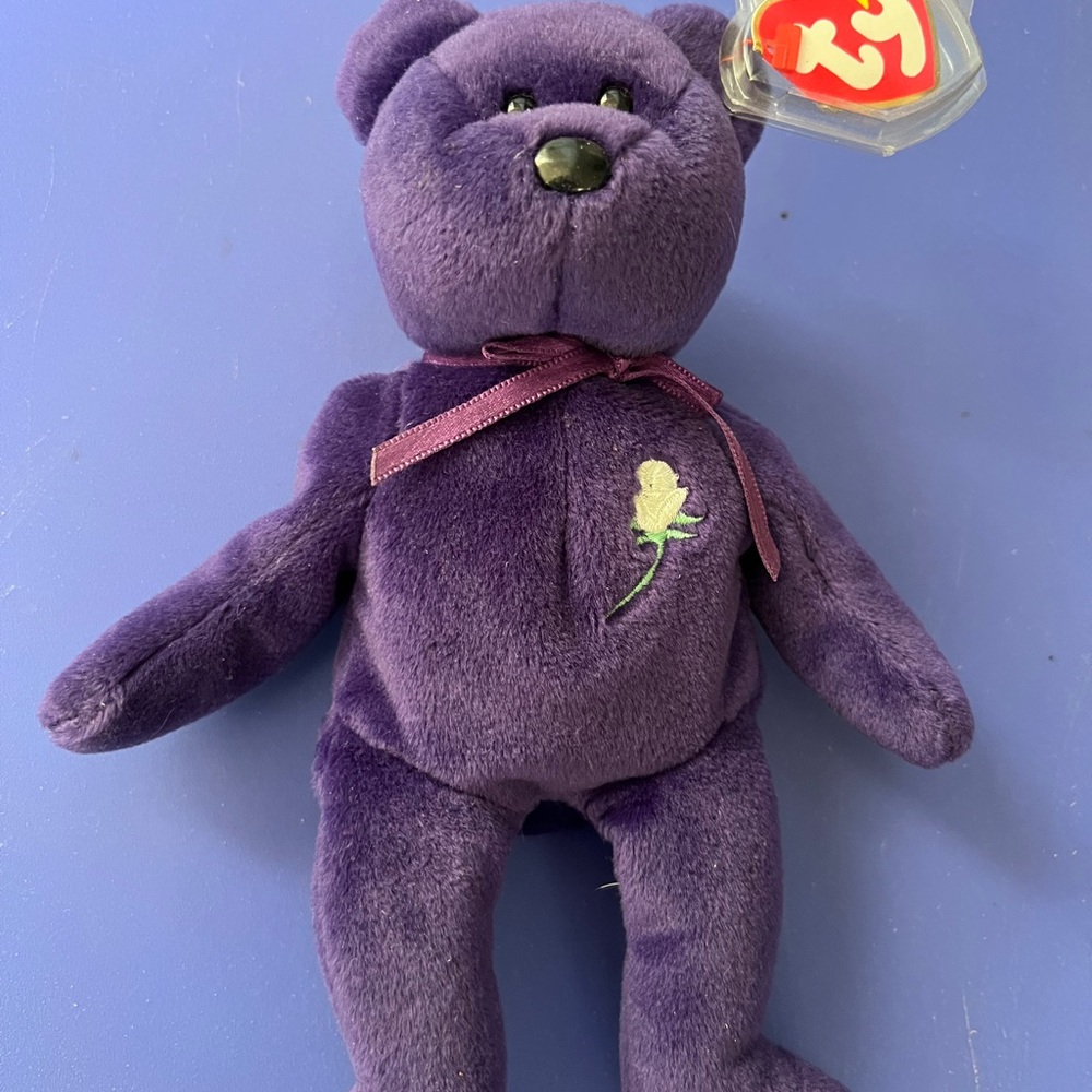 Ty Beanie Babies 1997 Diana “Princess” of Wales Memorial Fund - Picture 6 of 7